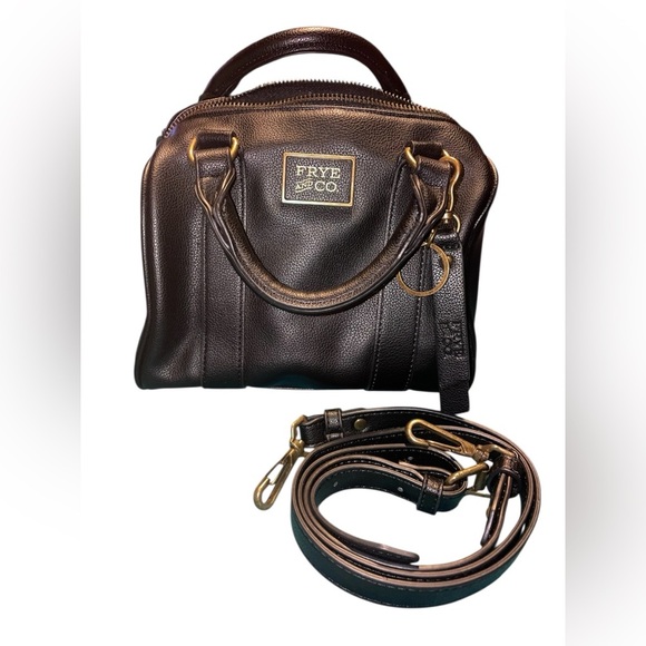 FRYE AND CO. Handbags - FRYE AND CO. Brown Satchel with Gold Hardware